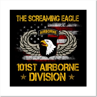 101st Airborne Division Shirt 101st Airborne Veteran Posters and Art